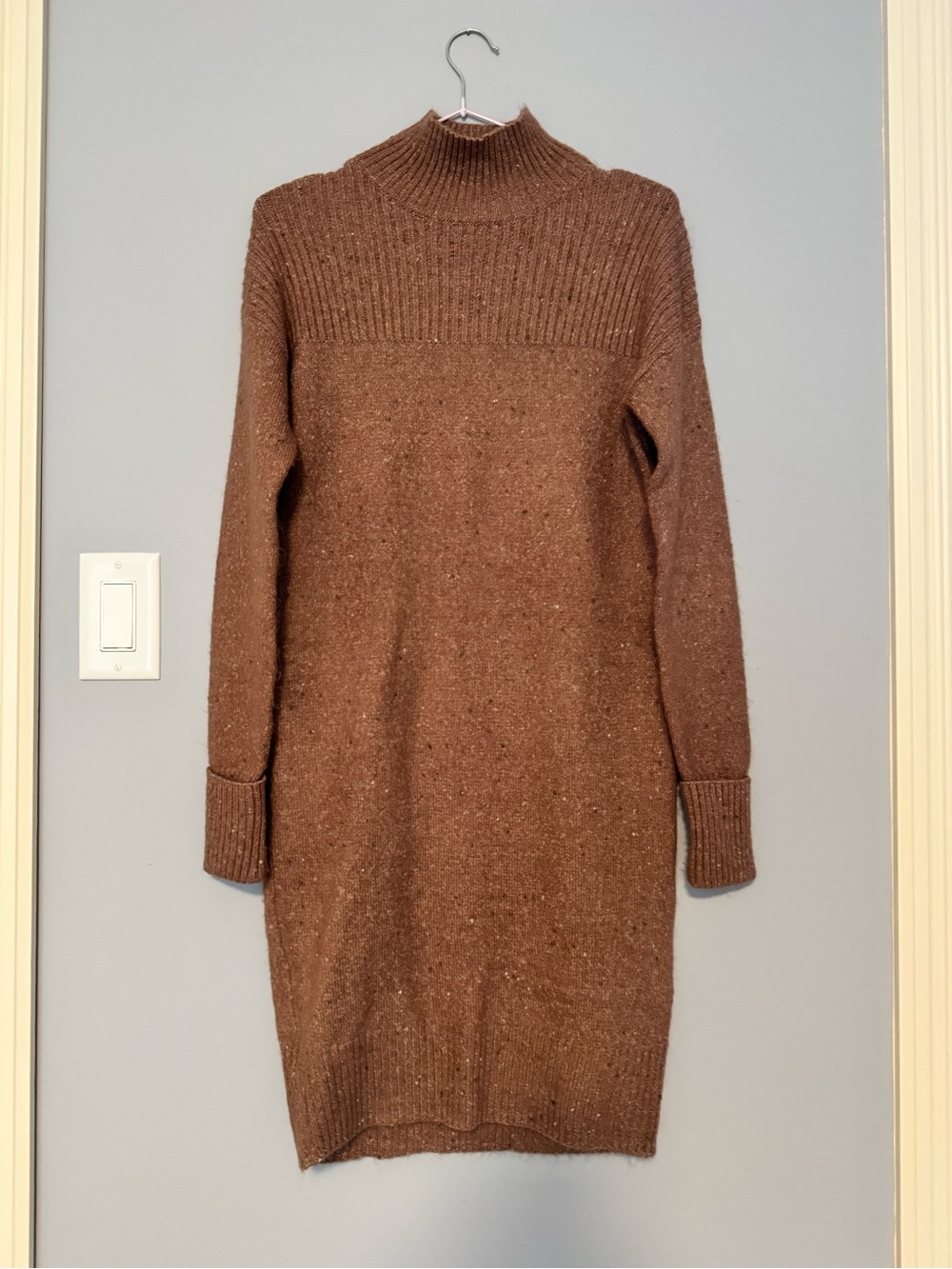 RW&CO. Yoke Turtleneck Sweater Dress
